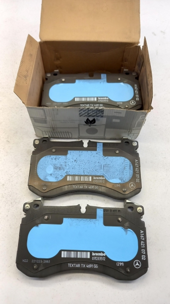 Brake Pad Set, A0004204603