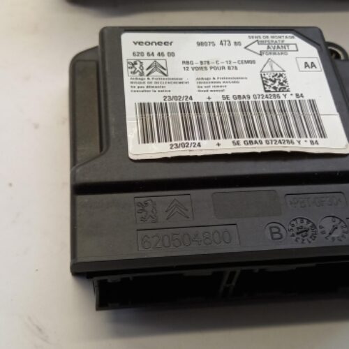 Control Unit, Airbag, 9807547380