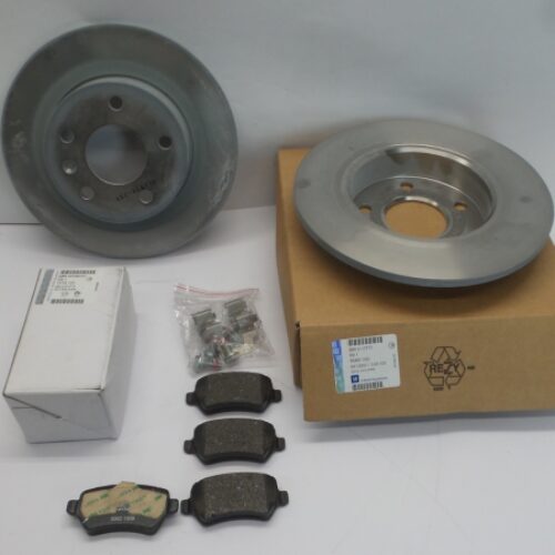 Brake Set (2 Discs, 4 Pads), 93190173